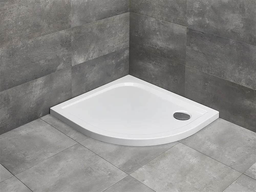 Поддон для душа Radaway Delos E 90x80 L с сифоном Sancos — официальный сайт