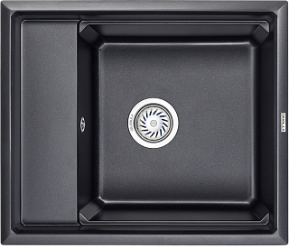 Мойка кухонная Granula Kitchen Space 6004, шварц