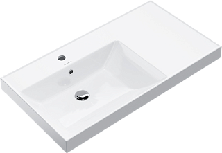 Мебельная раковина KERAMA MARAZZI Cubo 90 R