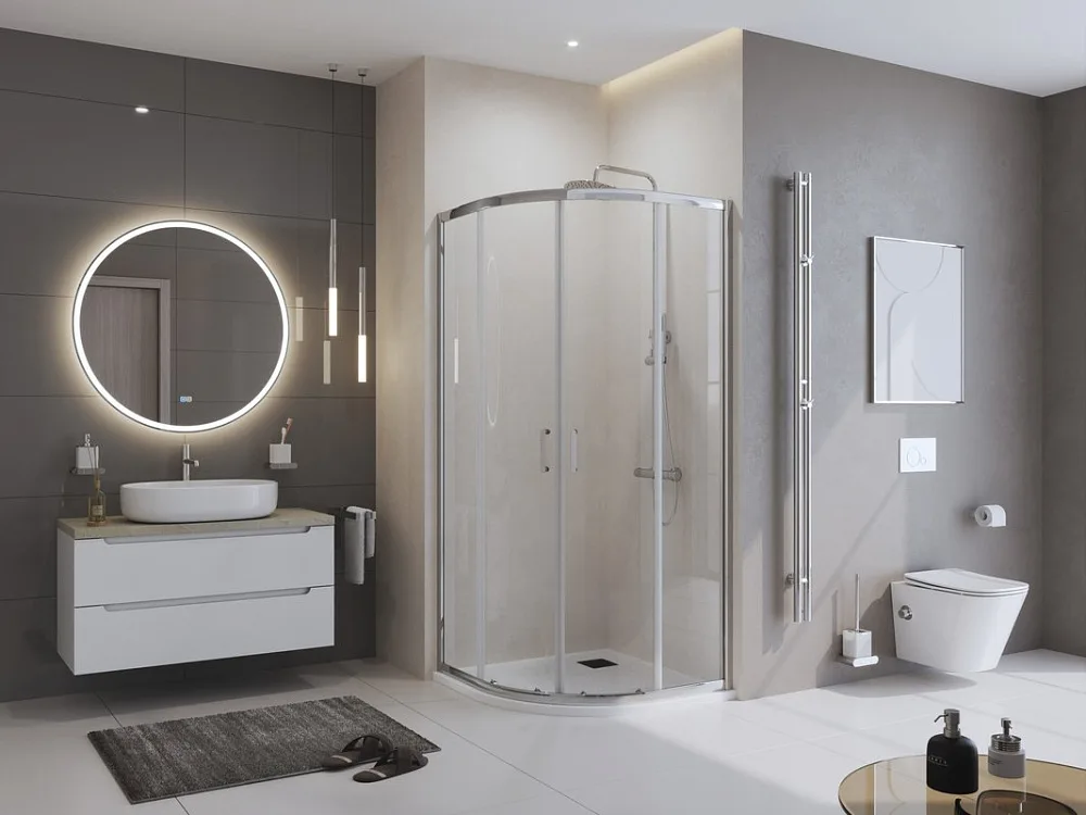 Поддон для душа BelBagno Uno TRAY-MR-UNO-R-80-550-35-W-NO 80х80, белый, с сифоном Sancos — официальный сайт