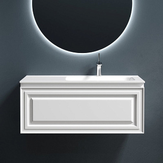 Тумба с раковиной Sancos Very 100 R bianco