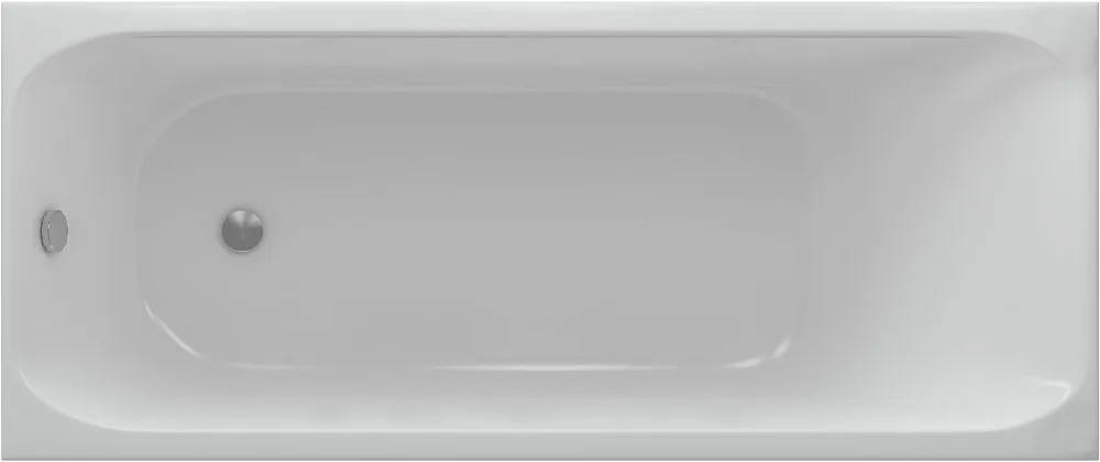 Акриловая ванна AQUATEK Альфа ALF170-0000047 170x70 см, правая, пристенная, белая, с каркасом Sancos — официальный сайт