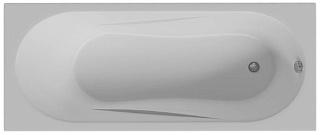 Акриловая ванна AQUATEK Либерти BER150-0000001 без опоры 150x70 см, пристенная, белая