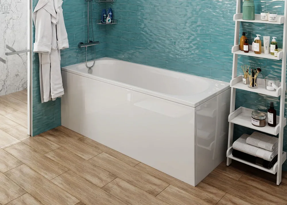 Акриловая ванна Vagnerplast Kasandra 150x70 см, пристенная, ультрабелая Sancos — официальный сайт