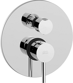 Встраиваемый смеситель Paffoni Light LIG019CR С ВНУТРЕННЕЙ ЧАСТЬЮ, хром