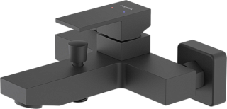 Смеситель для ванны с душем AQUATEK Либра AQ1640MB, матовый черный