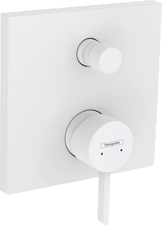 Встраиваемый смеситель Hansgrohe Finoris 76415700 матовый белый