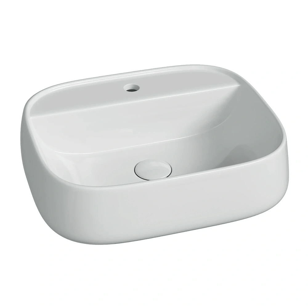 Подвесная раковина для ванной комнаты Ceramicanova Fonte CN5051, белый Sancos — официальный сайт