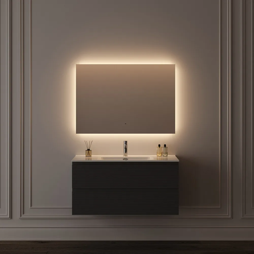 Зеркало Sancos Square 2.0 SQ2.900 90 см Sancos — официальный сайт
