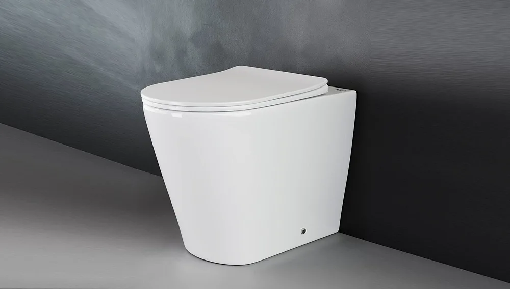 Унитаз приставной напольный Ceramicanova Highlight Rimless CN1812 Sancos — официальный сайт