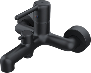 Смеситель для ванны с душем IDDIS AIGBL00i02WA, черный матовый