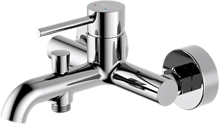 Смеситель для ванны с душем AQUATEK Европа AQ1340CR, хром