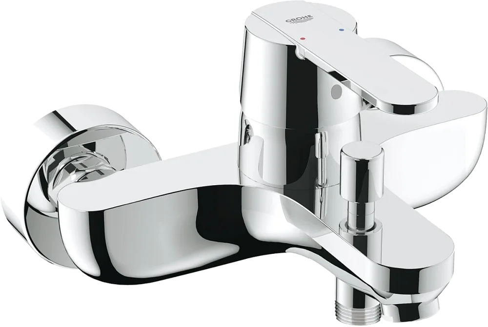 Смеситель для ванны с душем Grohe Get 32887000 Sancos — официальный сайт