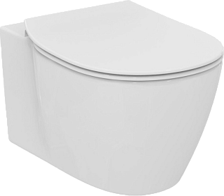 Унитаз подвесной Ideal Standard Connect AquaBlade E047901 E772401 с микролифтом, безободковый, глянц