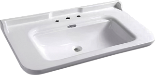 Раковина Kerasan Waldorf 4140 с 3 отверстиями