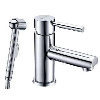 Смеситель для раковины Wasserkraft Main 4108 с гигиеническим душем