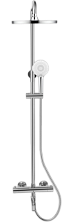 Душевая стойка Bronze de Luxe Scandi 11060C, хром