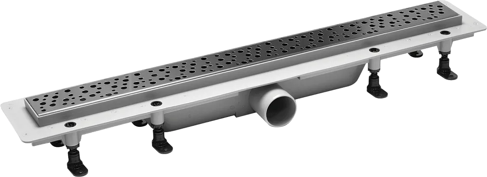 Душевой трап (лоток) Plastbrno DESIGN 5 SZA5650 с решеткой и опорами Sancos — официальный сайт