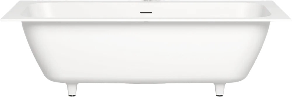 Ванна из искусственного камня Salini Orlanda Axis Kit S-Sense 190x80 см, встраиваемая, белая, на нож Sancos — официальный сайт