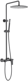 Душевая стойка AQUATEK Лира AQ2440MB, матовая черная