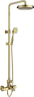 Душевая стойка AltroBagno Beatrice 030408 Or, золото