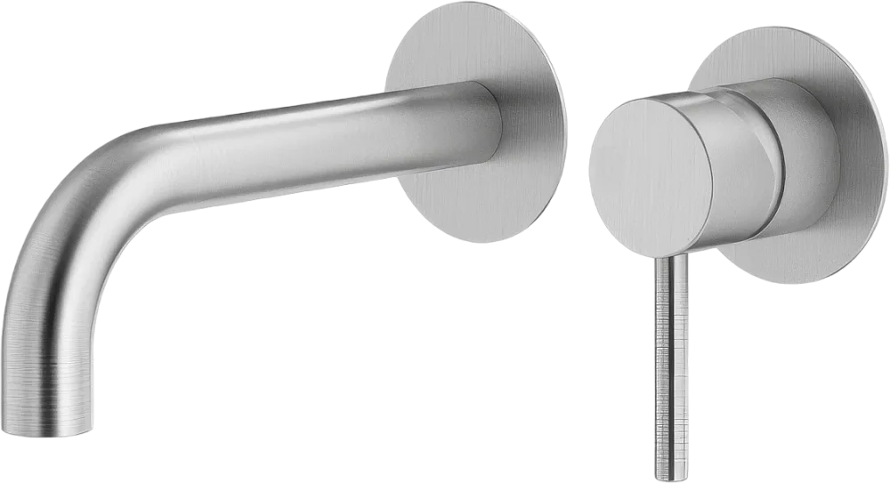 Смеситель для раковины Plumberia Selection Ixo KITXO1135CS210 С ВНУТРЕННЕЙ ЧАСТЬЮ, брашированный хро Sancos — официальный сайт