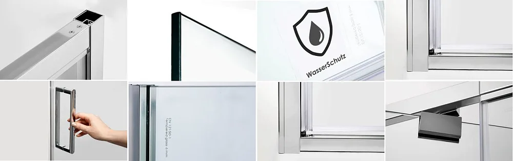 Душевой уголок Wasserkraft Berkel 48P02 80x80 см Sancos — официальный сайт