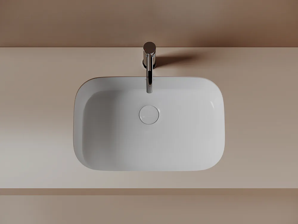 Встраиваемая раковина Ceramicanova Era CN15006 белый Sancos — официальный сайт