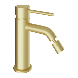 Смеситель для биде Aqueduto Cano CAN0550, шлифованное золото