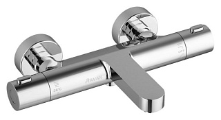 Термостатический смеситель Ravak Termo 300 TE 023.00/150, для ванны с душем