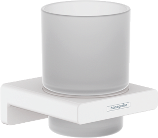 Стакан Hansgrohe AddStoris 41749700 матовый белый