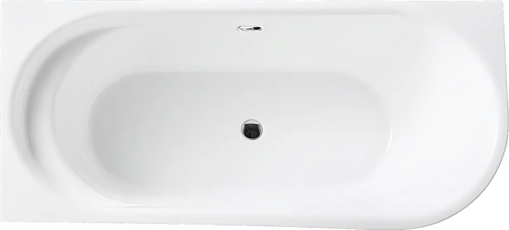 Акриловая ванна BelBagno BB410-1500-780-L без опоры 150x80 см, левая, пристенная, белая, со сливом-п Sancos — официальный сайт
