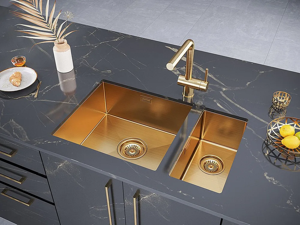 Смеситель для кухни Paulmark Dosse Do214418-BG Sancos — официальный сайт