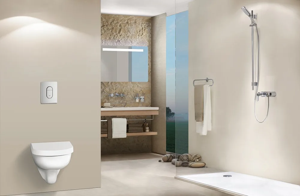 Душевая лейка Grohe Rainshower Eco 120 27274000 Sancos — официальный сайт
