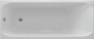 Акриловая ванна AQUATEK Альфа ALF140-0000019 140x70 см, правая, пристенная, белая, с каркасом