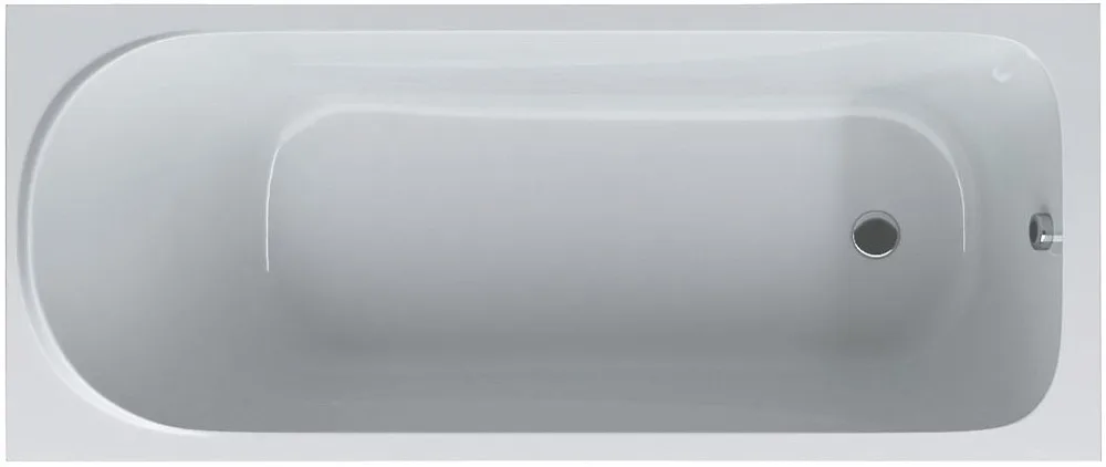 Акриловая ванна AM.PM Sense W75A-170-070W-KL 170x70 см, пристенная, белая Sancos — официальный сайт