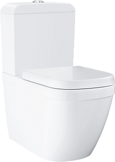 Унитаз-компакт напольный Grohe Euro Ceramic 3933800H подвод сбоку, с микролифтом