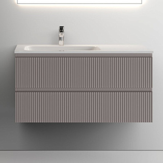 Тумба с раковиной Sancos Snob T 100 см, L, doha soft