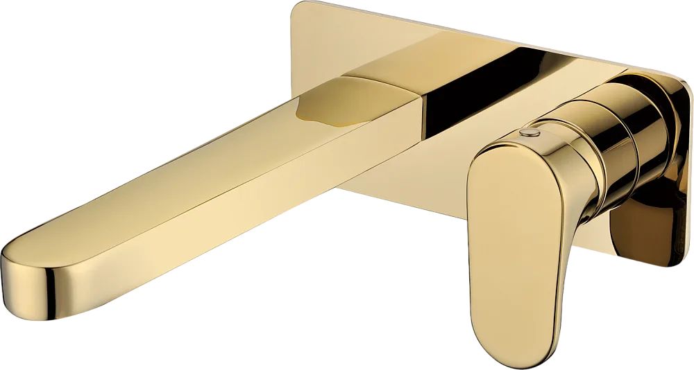 Смеситель для раковины Boheme Spectre 455-G С ВНУТРЕННЕЙ ЧАСТЬЮ  золото Sancos — официальный сайт