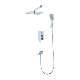 Душевой комплект Oliveeka D OL-939003-CR С ВНУТРЕННЕЙ ЧАСТЬЮ, хром