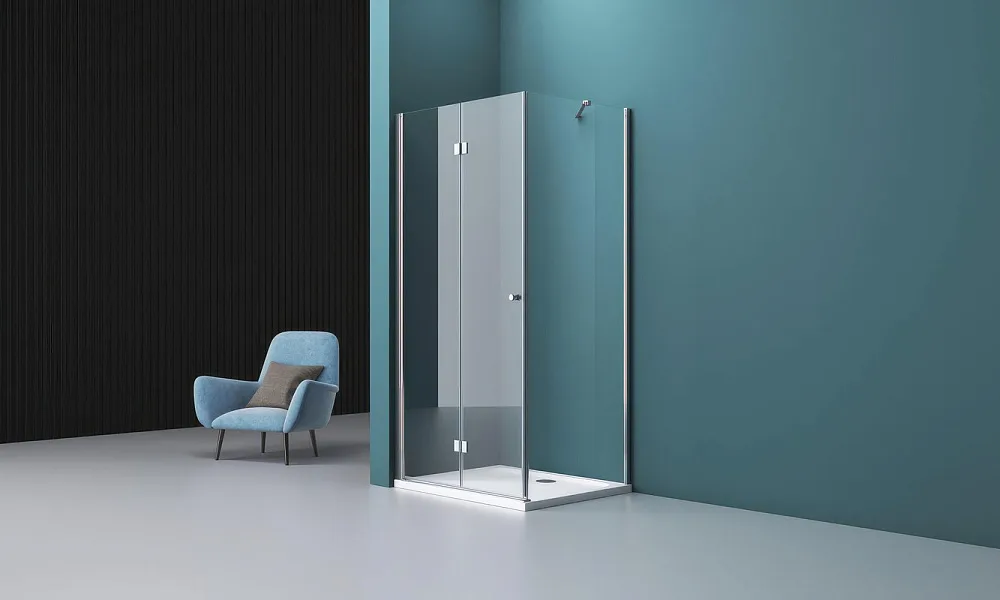 Душевой уголок BelBagno Albano ASH-1-100/90-C-Cr Sancos — официальный сайт