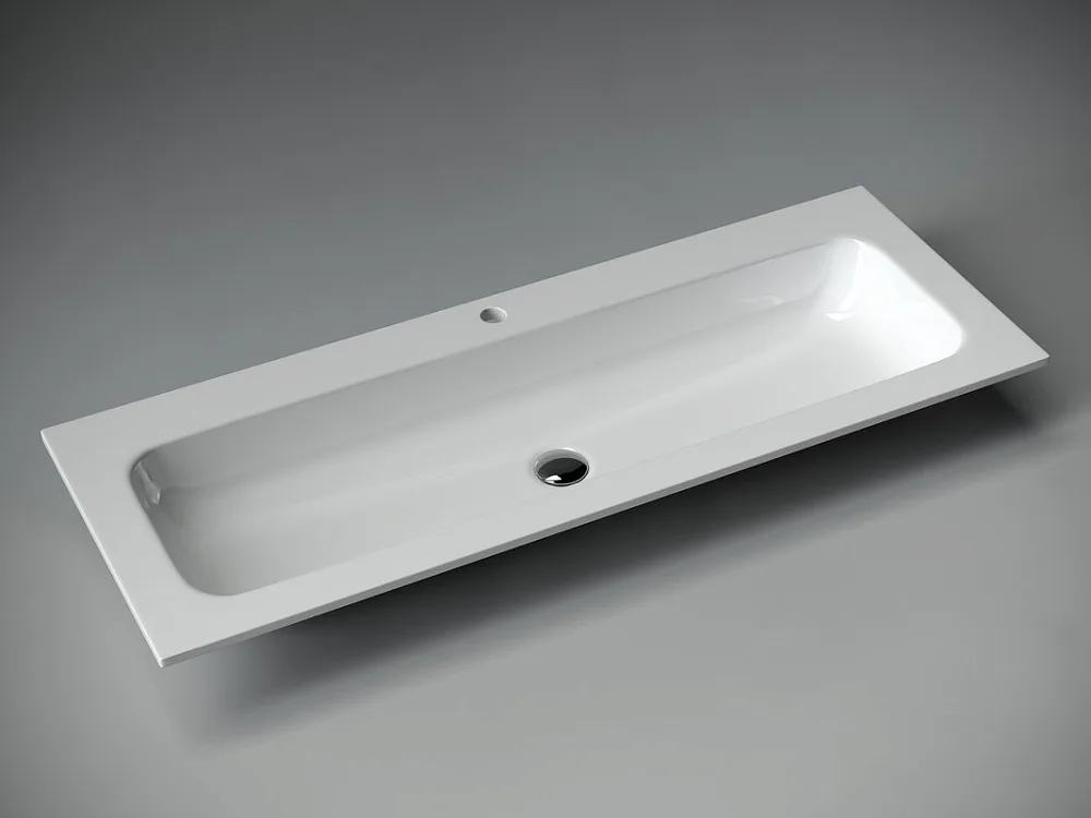 Тумба с раковиной Sancos Snob T 120 см, bianco, раковина CN7017 Sancos — официальный сайт