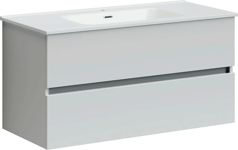 Тумба под раковину Sancos Urban 100 подвесная белый, UR100W Sancos — официальный сайт