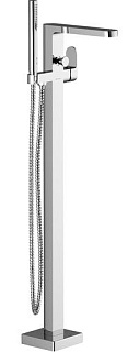 Напольный смеситель для ванны с душем Ravak Chrome CR 080.00, С ВНУТРЕННЕЙ ЧАСТЬЮ