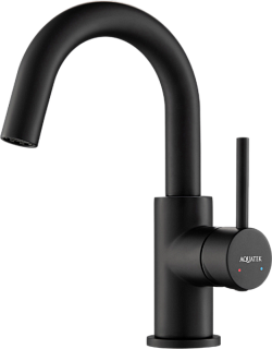 Смеситель для раковины AQUATEK Европа AQ1307MB матовый черный