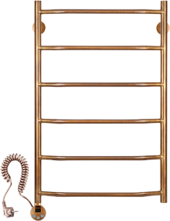 Полотенцесушитель электрический Secado Агата 1 50x80 бронза, L
