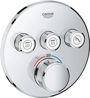 Термостатический смеситель встраиваемый Grohe Grohtherm SmartControl 29121000 для душа
