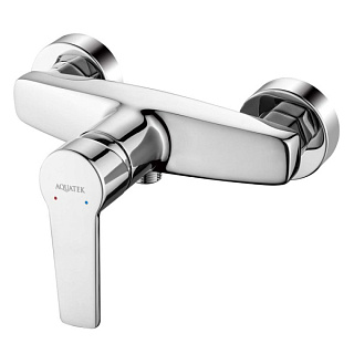 Смеситель для душа AQUATEK Лугано AQ1760CR, хром