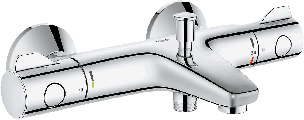 Термостатический смеситель Grohe Grohtherm 800 34567000, для ванны с душем Sancos — официальный сайт