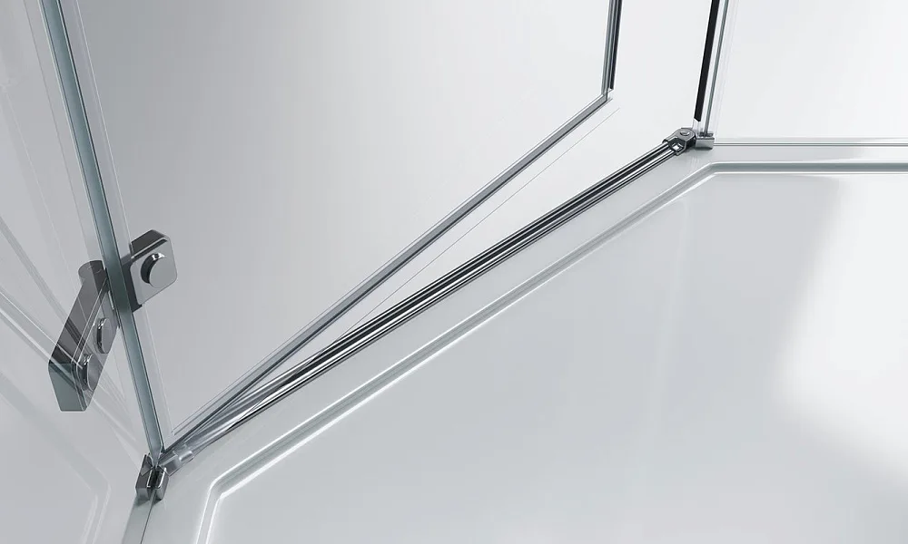 Душевой уголок BelBagno Kraft P-1-100-C-Cr R Sancos — официальный сайт